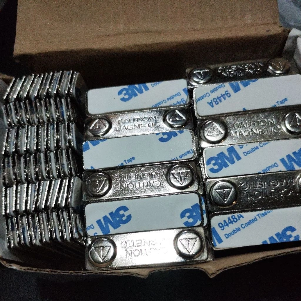 Magnet Nametag Papan Nama Dada 45mm x 13mm