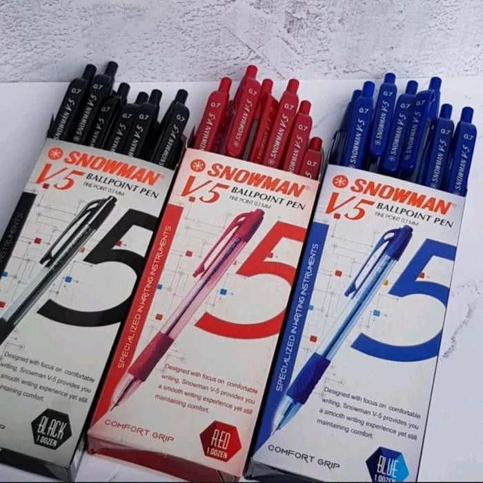 Pulpen Snowman V5 - Pulpen