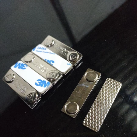 Magnet Nametag Papan Nama Dada 45mm x 13mm - ATK